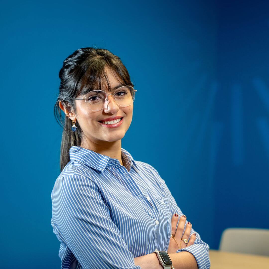 A portrait Danna Paola Ayala Lima smiling for the camera